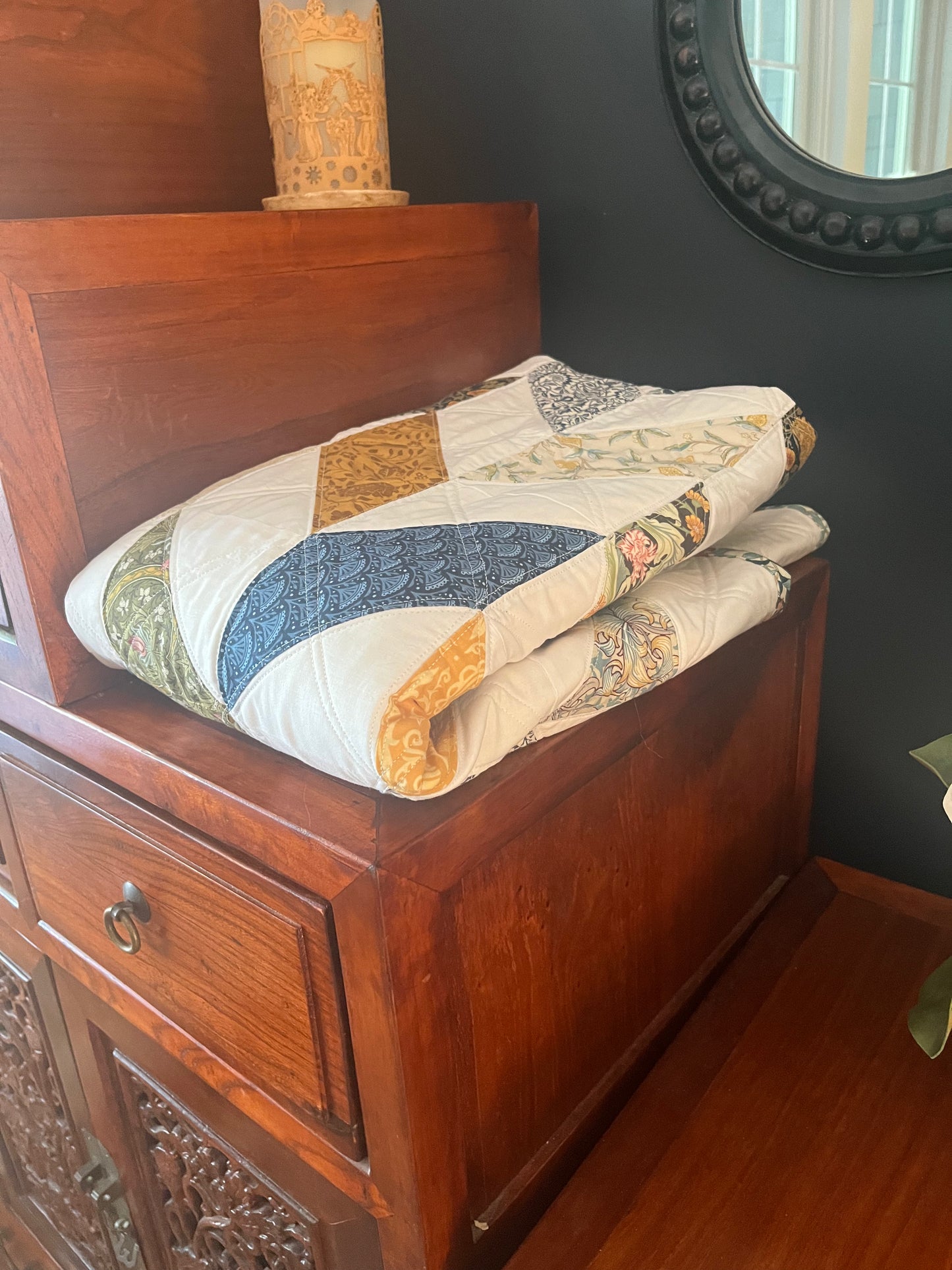 Victoria's Herringbone - Handmade Quilt