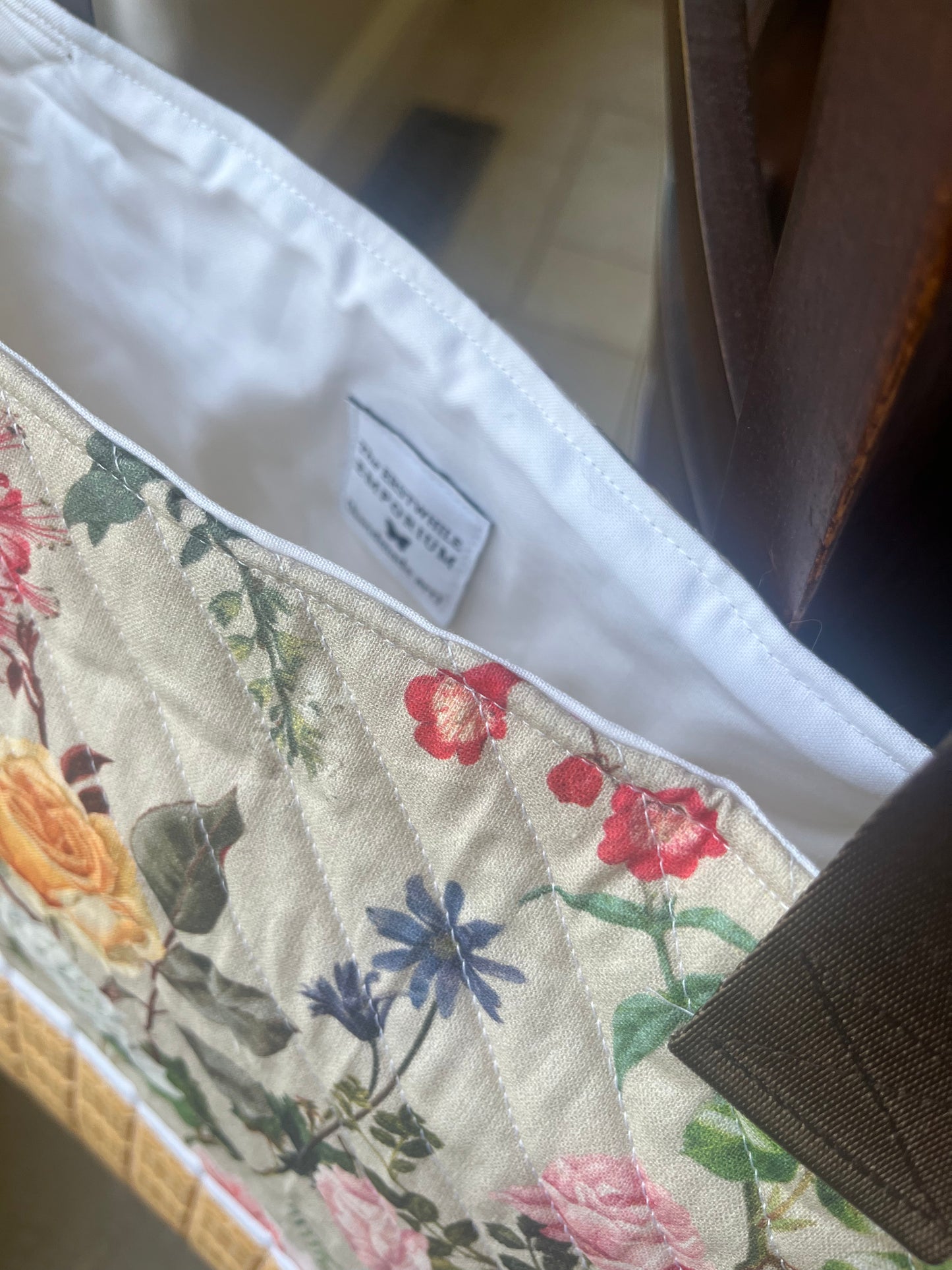 Emporium Tote - Honeycomb Garden