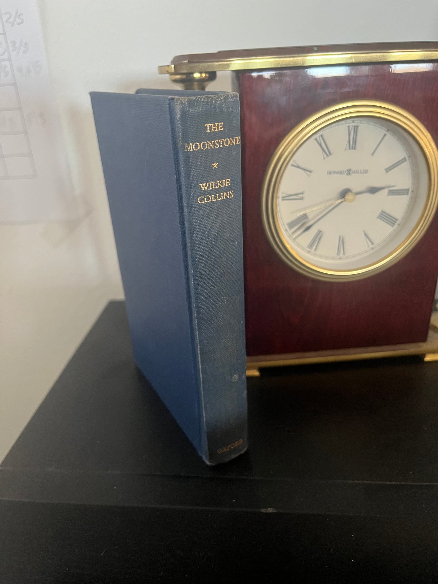 The Moonstone – Wilkie Collins (1962 Hardcover, Oxford University Press, London)