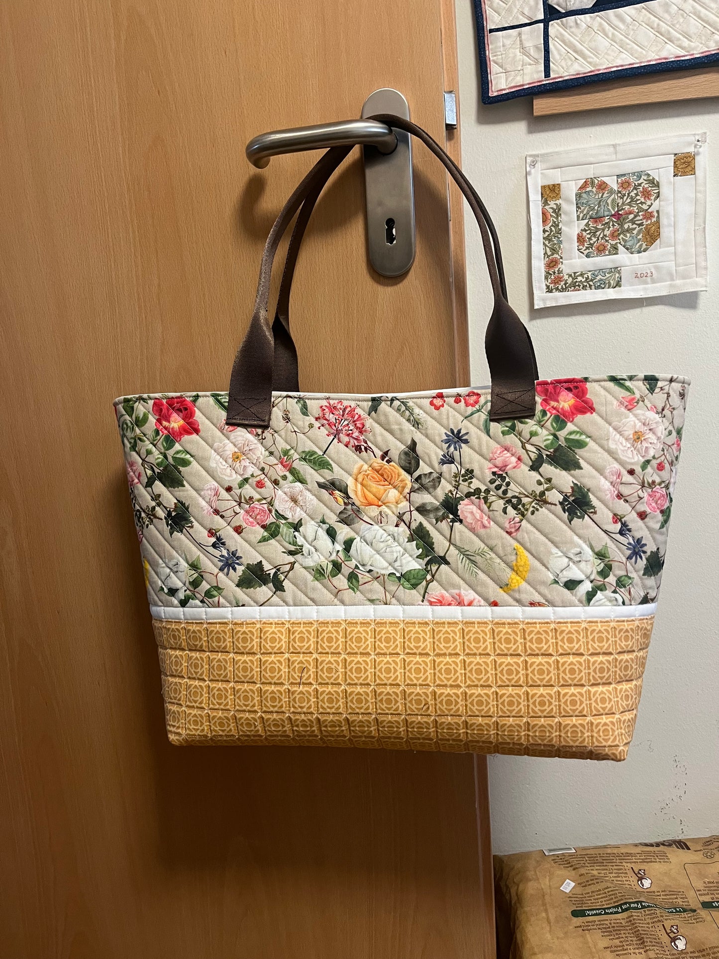 Emporium Tote - Honeycomb Garden