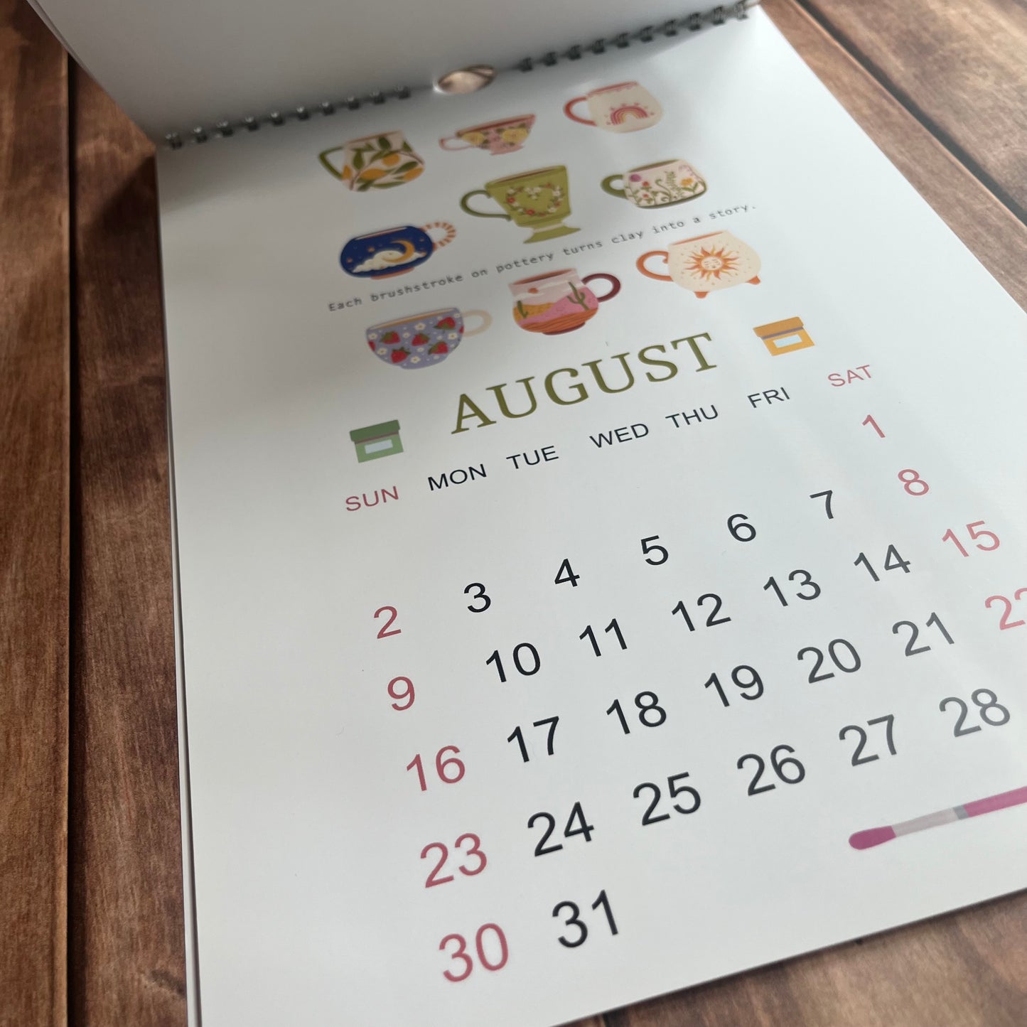 2026 Handmade Joy Wall Calendar – A Year of Creativity & Inspiration