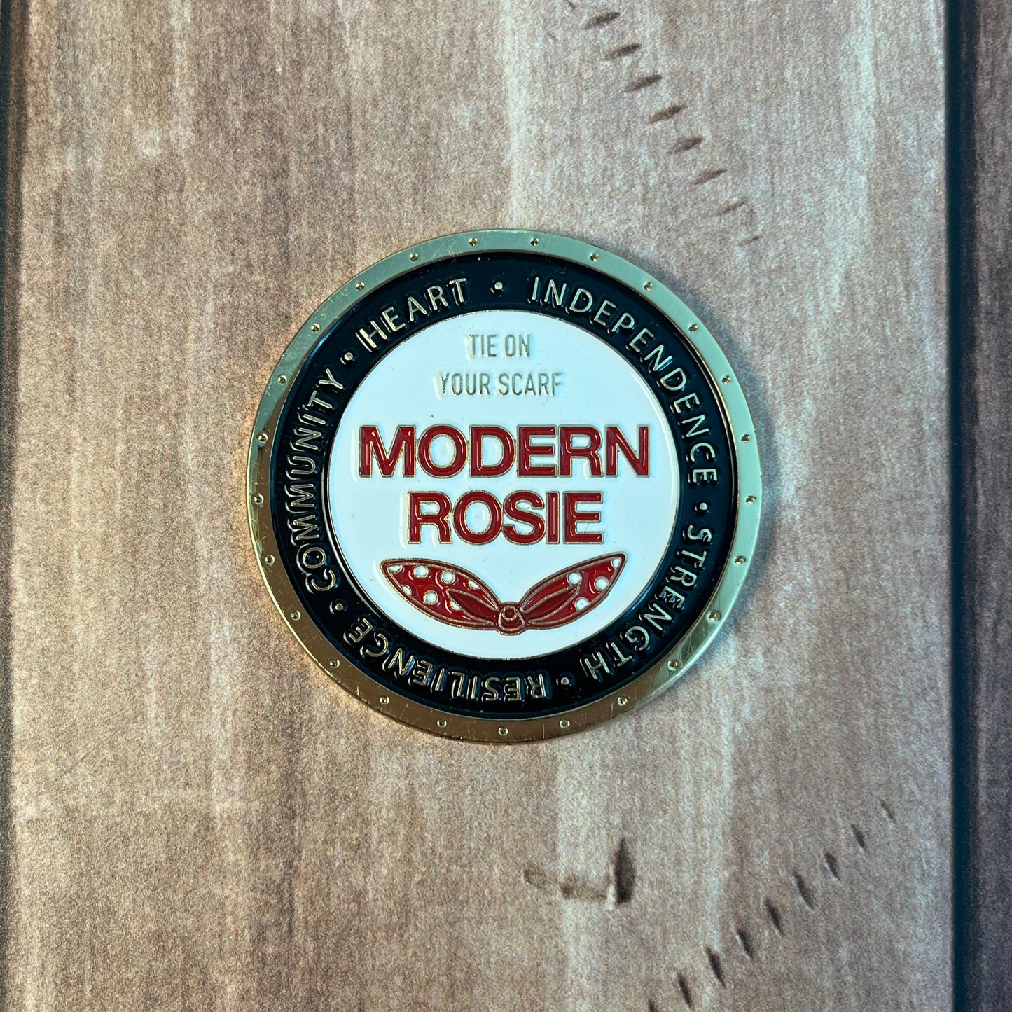 Modern Rosie Challenge Coin