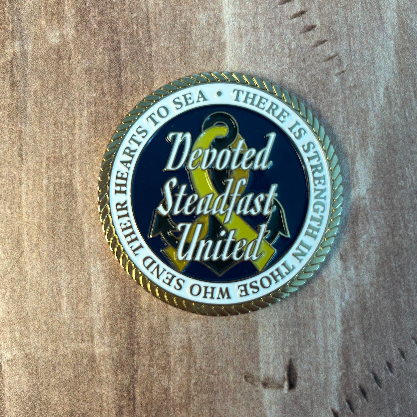 Navy Spouse Challenge Coin