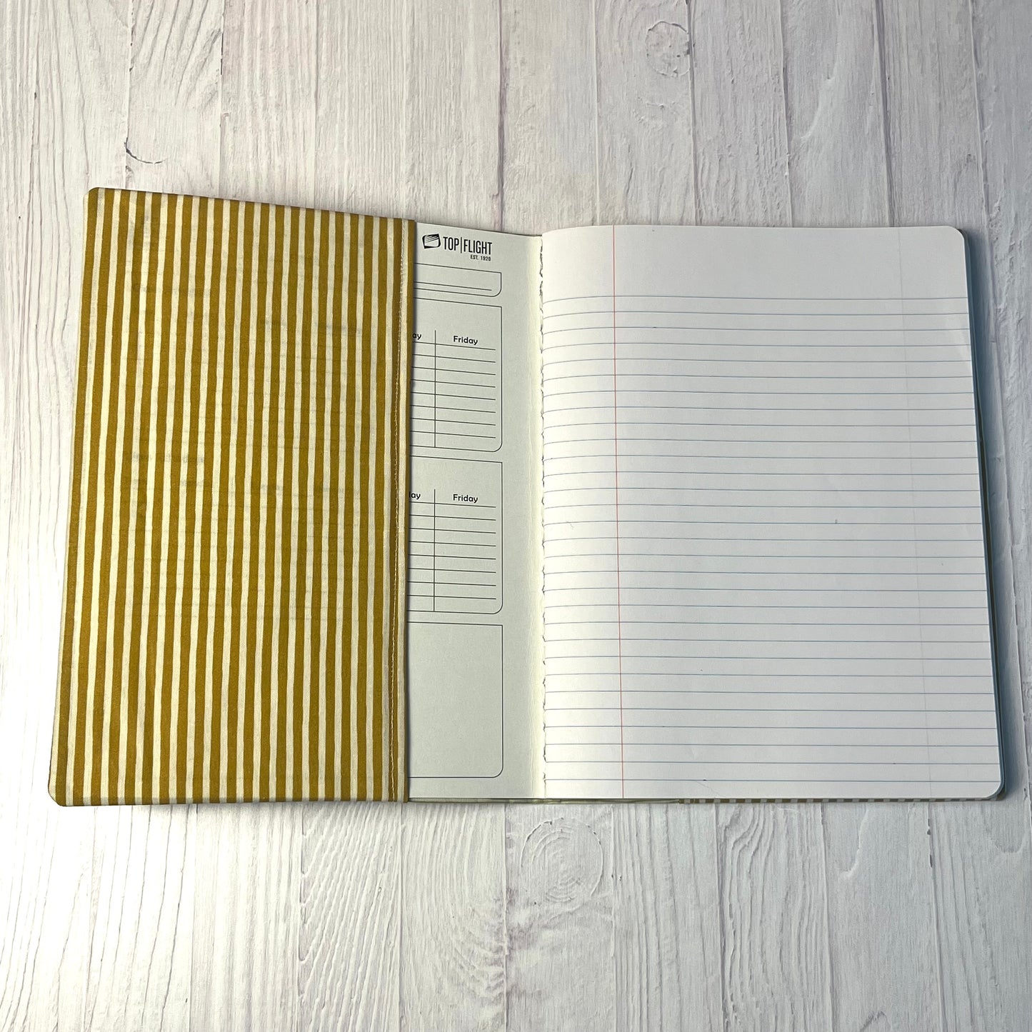 Composition Notebook Cover - Birds and Stripes
