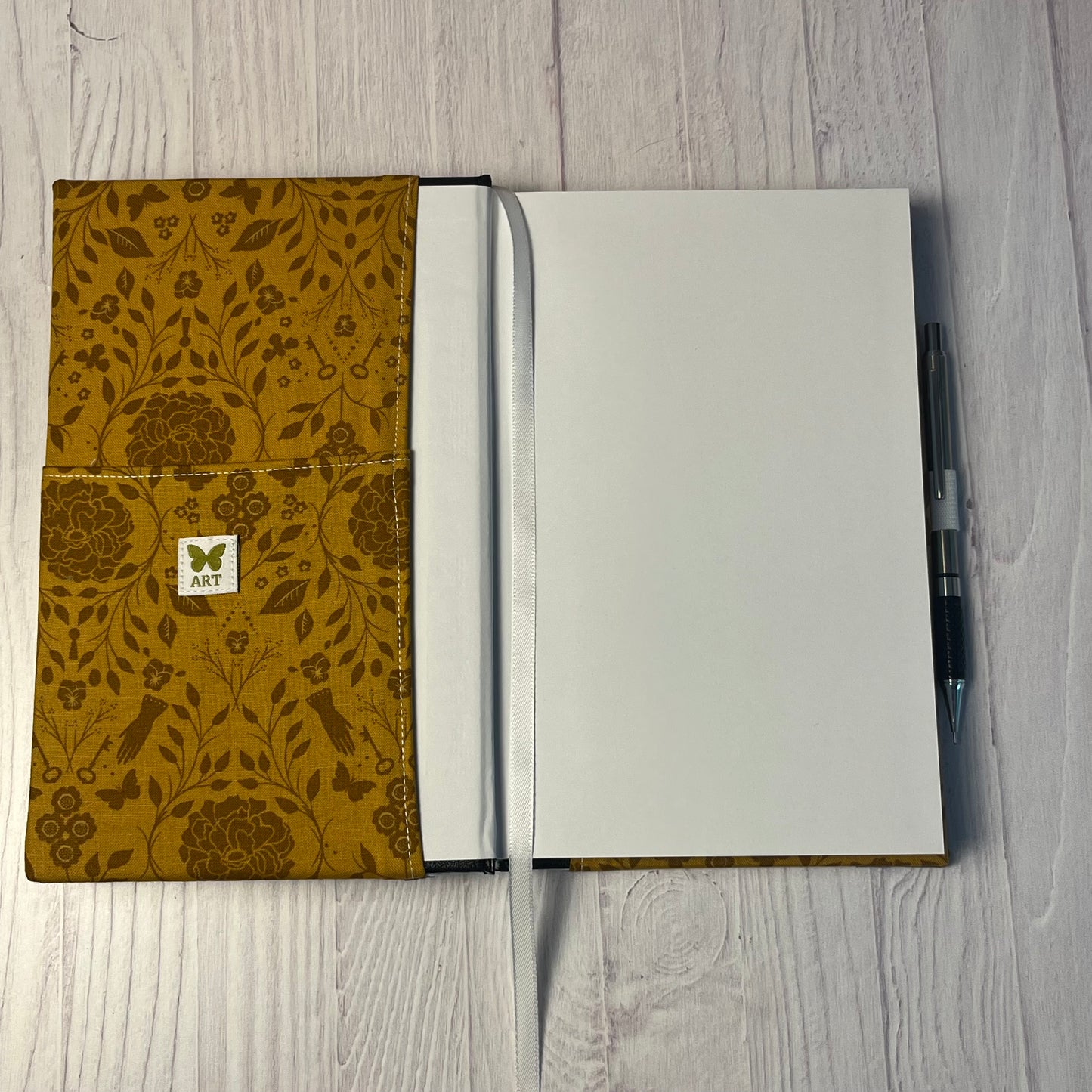 Fabric Covered Sketchbook - Golden Hour
