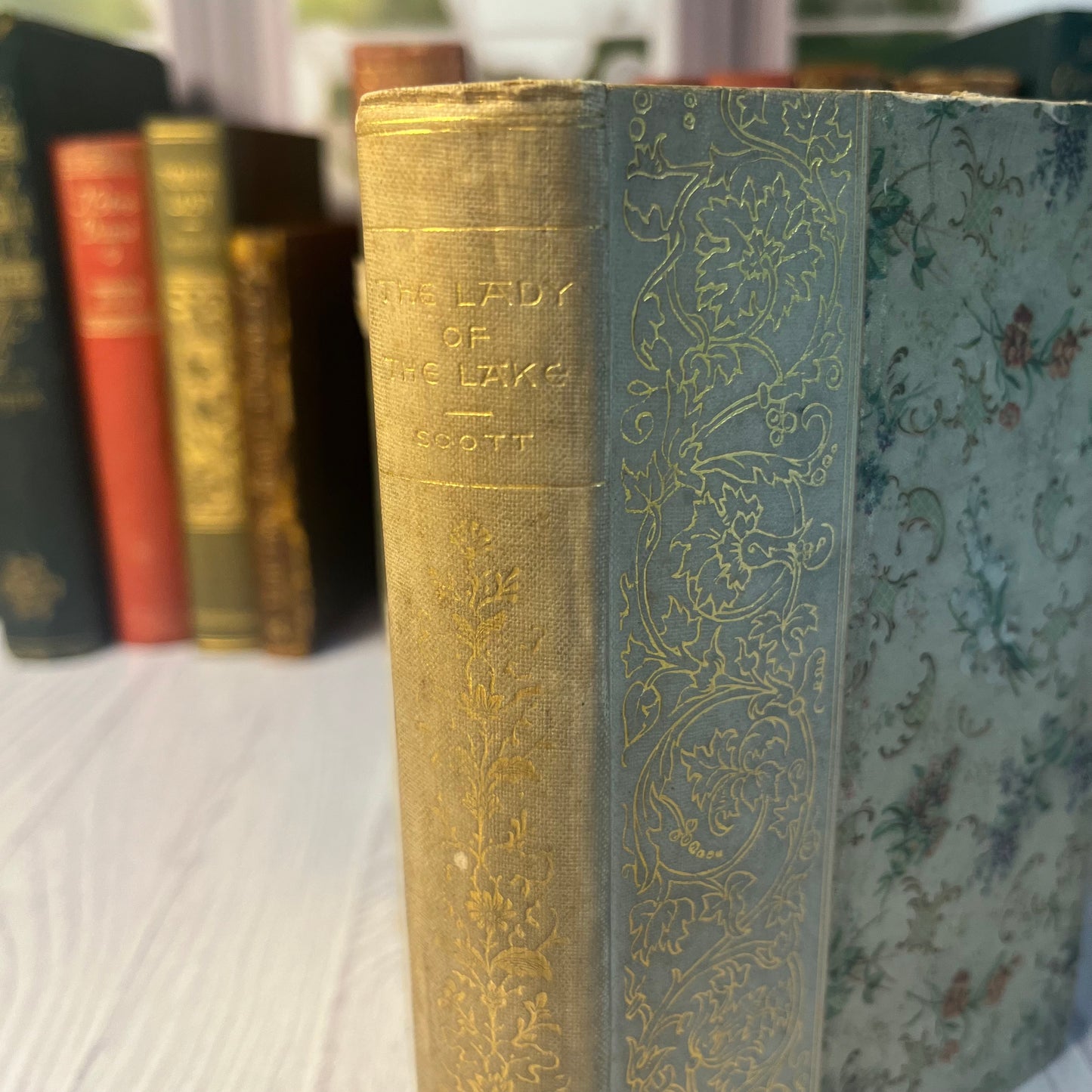The Lady of the Lake – Sir Walter Scott (1892 Hardcover, T. Y. Crowell & Co.)