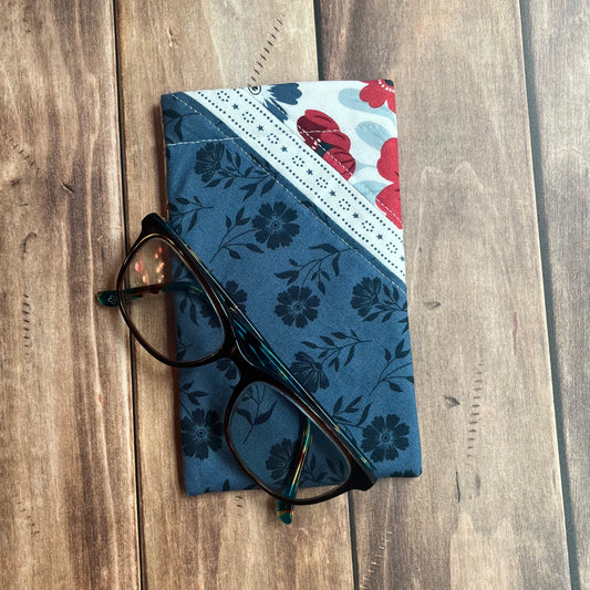 Glasses Case - Americana Stripe