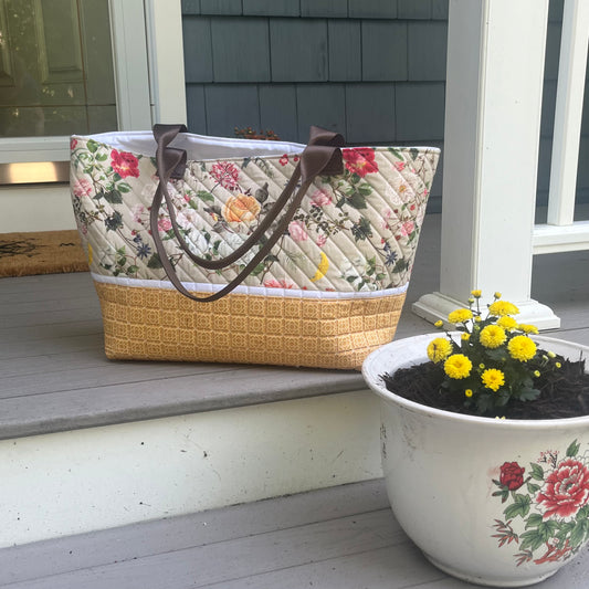 Emporium Tote - Honeycomb Garden