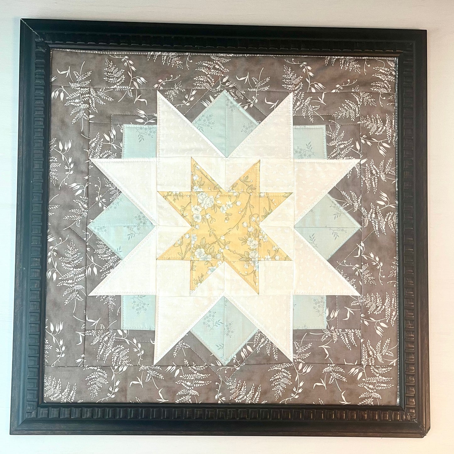 Framed Quilt Square - Summer With Jane