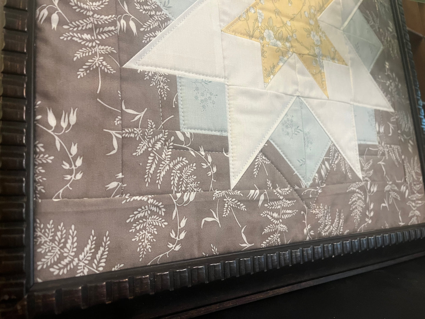 Framed Quilt Square - Summer With Jane