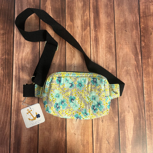Quilted Fanny Pack - Floral