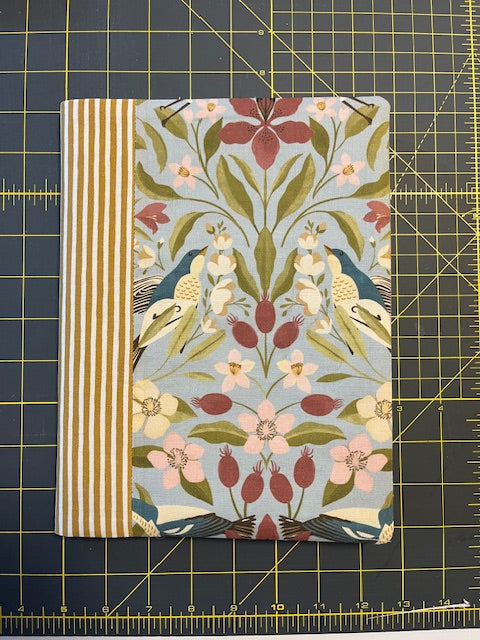 Composition Notebook Cover - Birds and Stripes