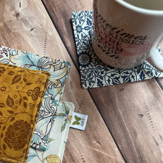 Cloth Coasters - Set of 4 - Classic Victoria