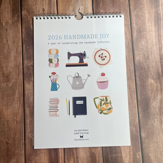 2026 Handmade Joy Wall Calendar – A Year of Creativity & Inspiration
