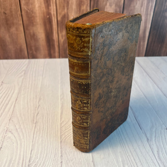 Antique French Book - Letters to Voltair