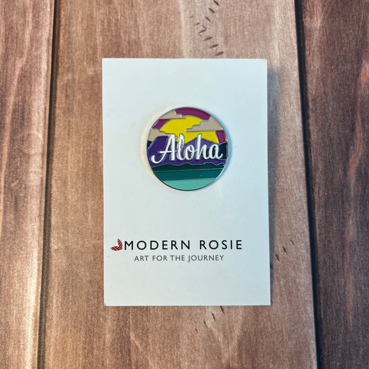 Aloha Enamel Pin