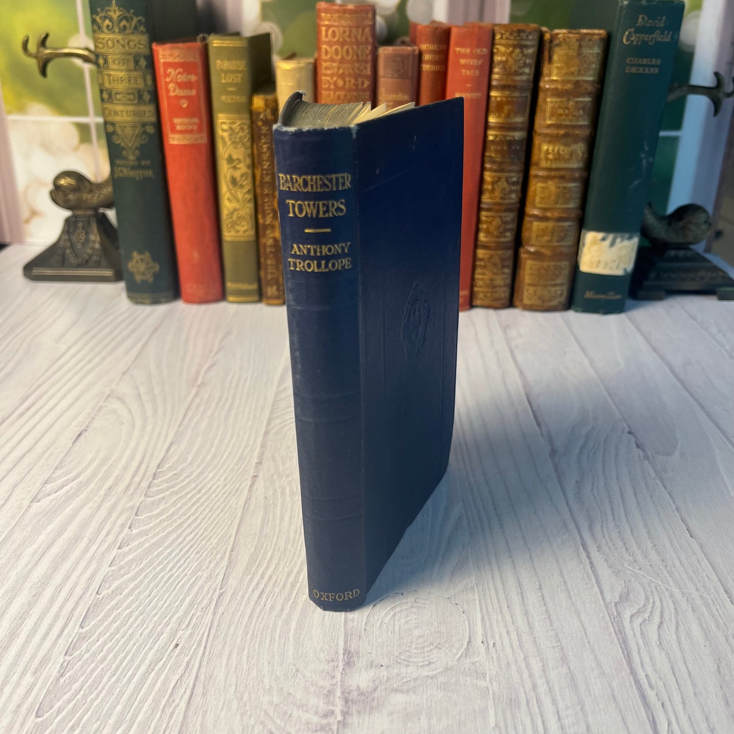 Barchester Towers – Anthony Trollope (1942 Hardcover, Oxford University Press)