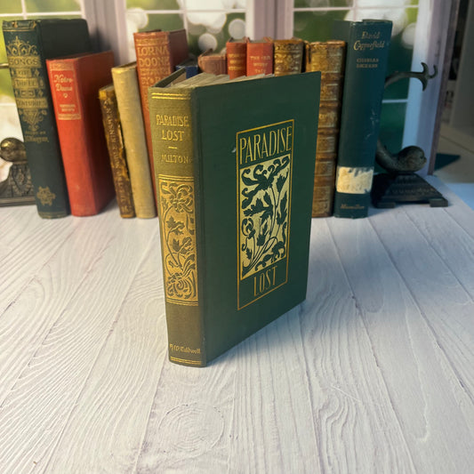 Paradise Lost – John Milton (Hardcover, H. M. Caldwell, c. 1900–1910)