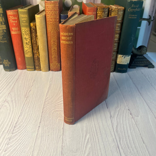 Modern Short Stories – Edited by John Hatfield (1947 Hardcover, Everyman’s Library, London)