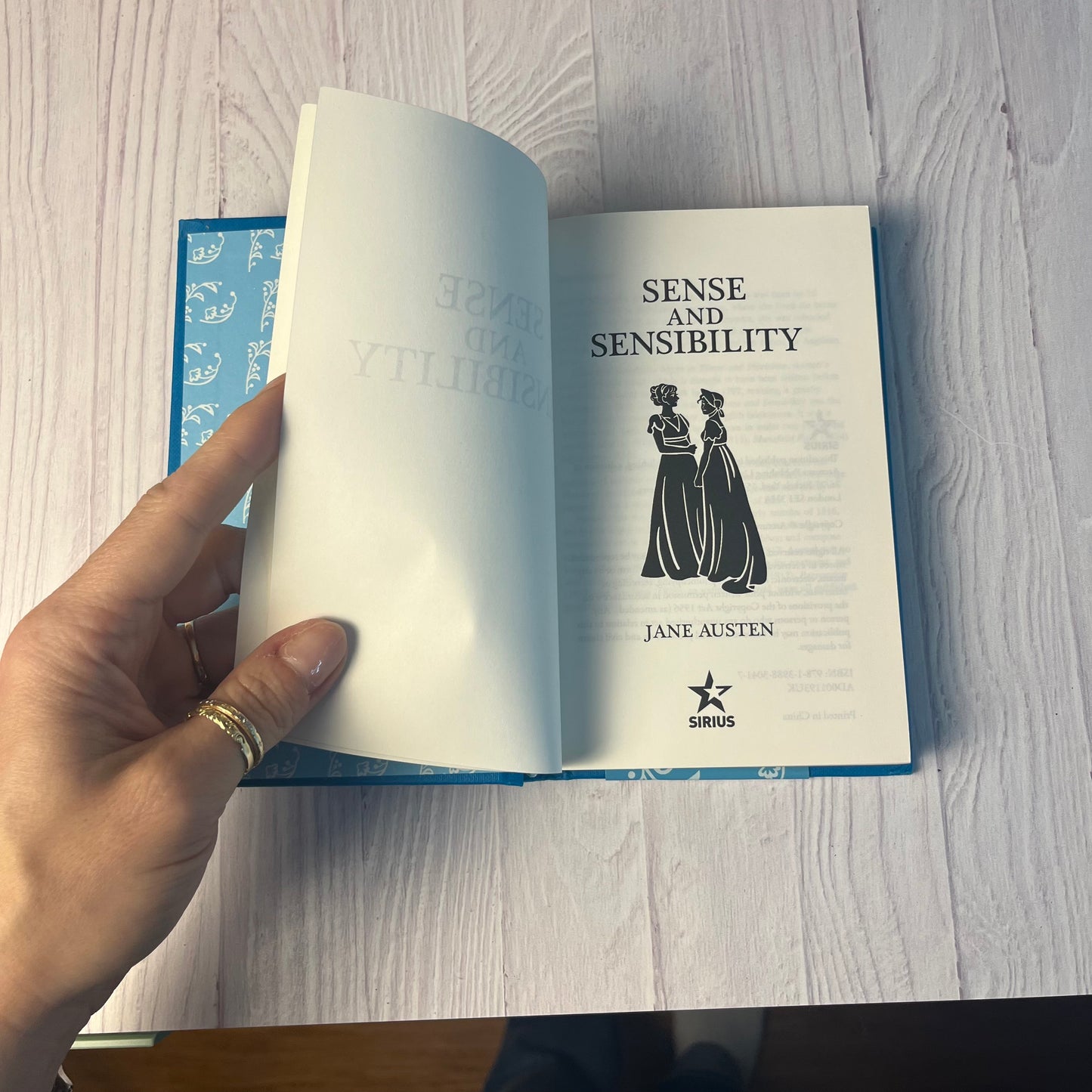 Sense and Sensibility – Jane Austen (2023 Hardcover, Sirius Publishing)