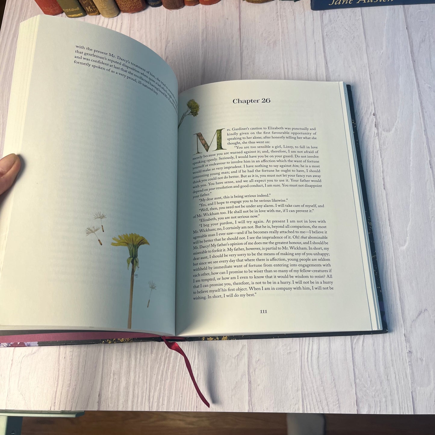 Pride and Prejudice – Jane Austen  (Illustrated Edition by Marjolein Bastin) 2018 Hardcover (Andrews McMeel)