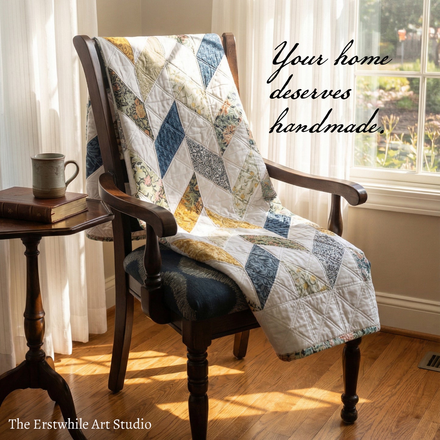 Victoria's Herringbone - Handmade Quilt